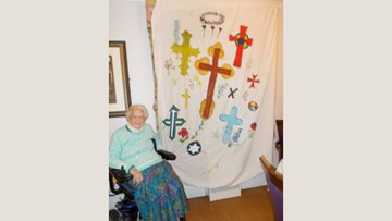 Great Easton care home Resident expresses artistic passion